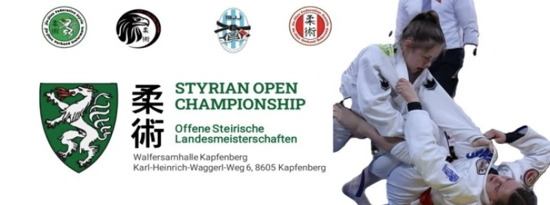 STYRIAN OPEN CHAMPIONSHIP 2026 BJJ / JIU JITSU GI AND NOGI, FIGHTING, DUO SYSTEM TOURNAMENT