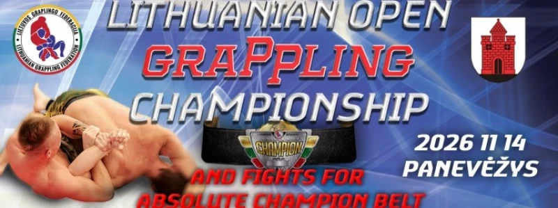 2026 LITHUANIA OPEN GRAPPLING GI / NOGI CHAMPIONSHIP