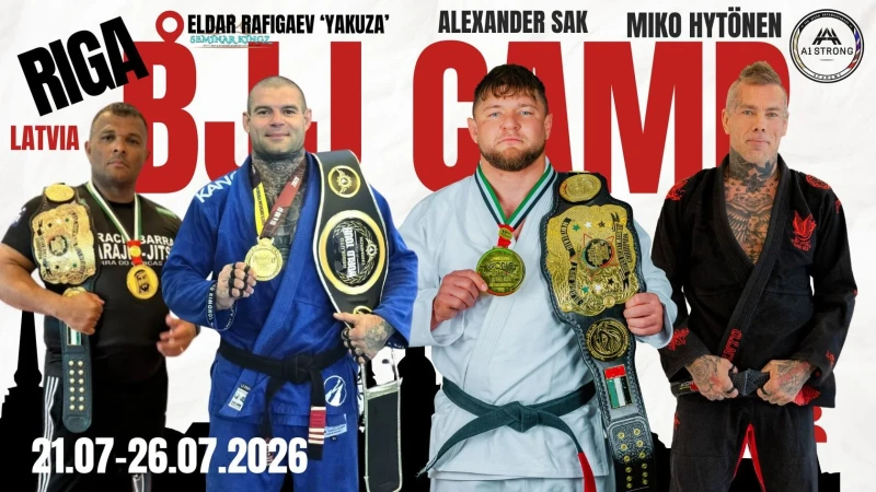 BJJ Camp Riga 2026