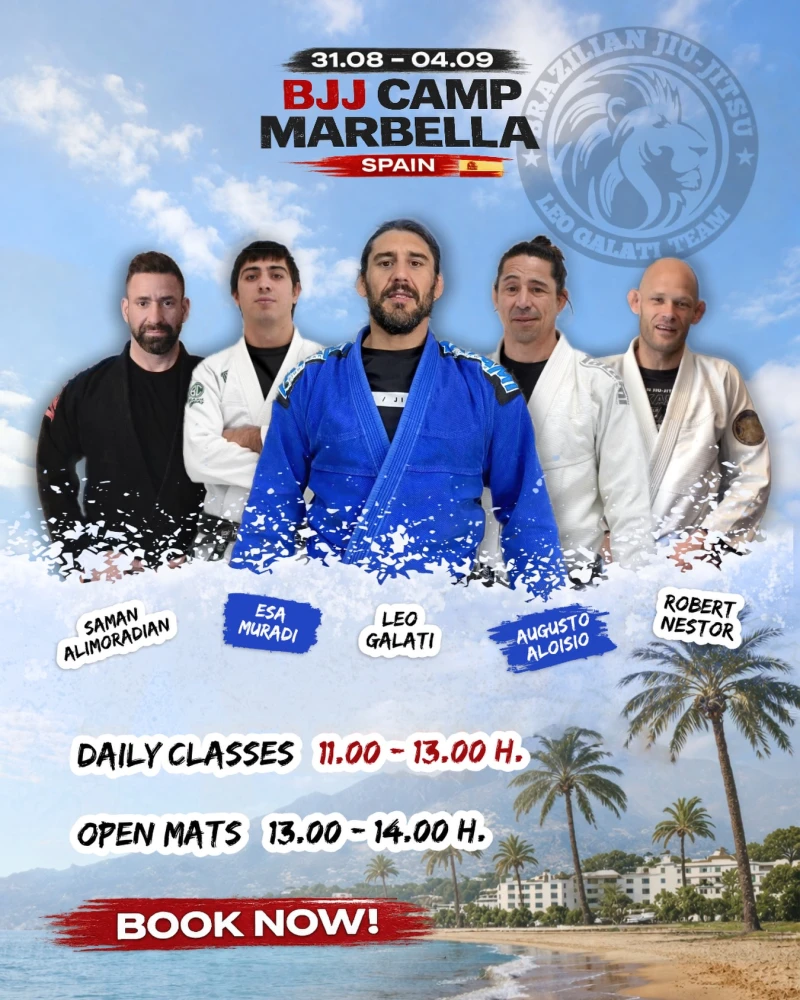 BJJ Camp Marbella Spain 2026