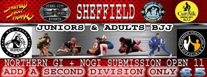 NORTHERN GI + NOGI BJJ IBJJF & SUBMISSION ONLY RULESET OPEN 11 IN SHEFFIELD