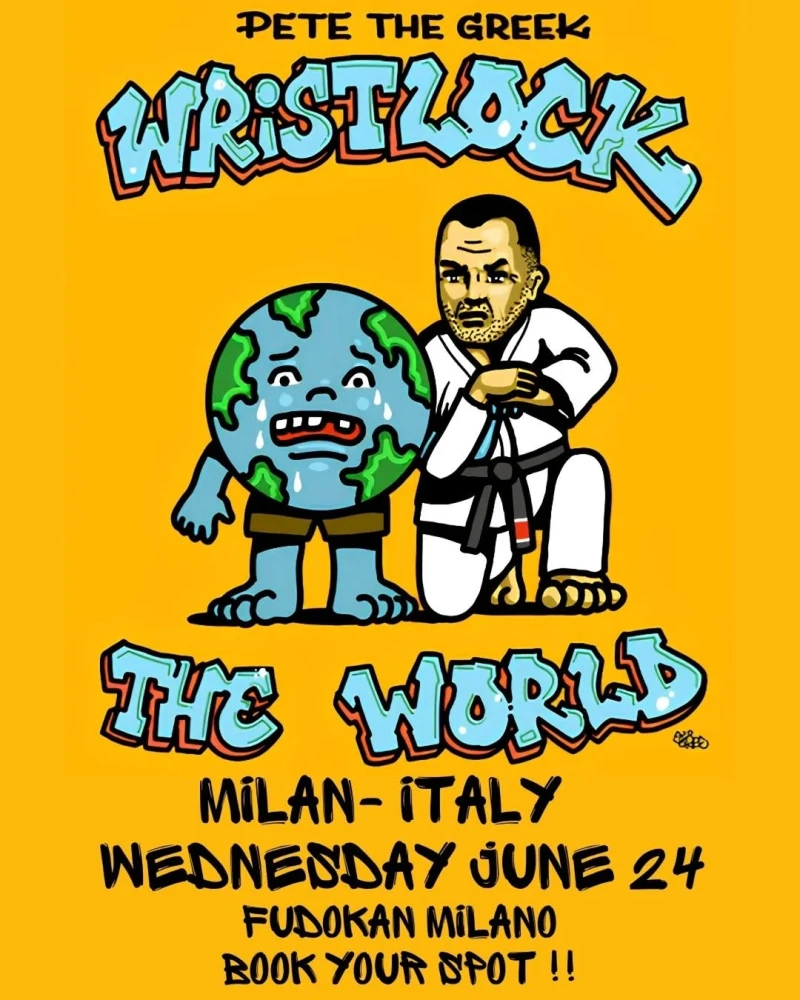 Pete the Greek - Wristlock the World Seminar