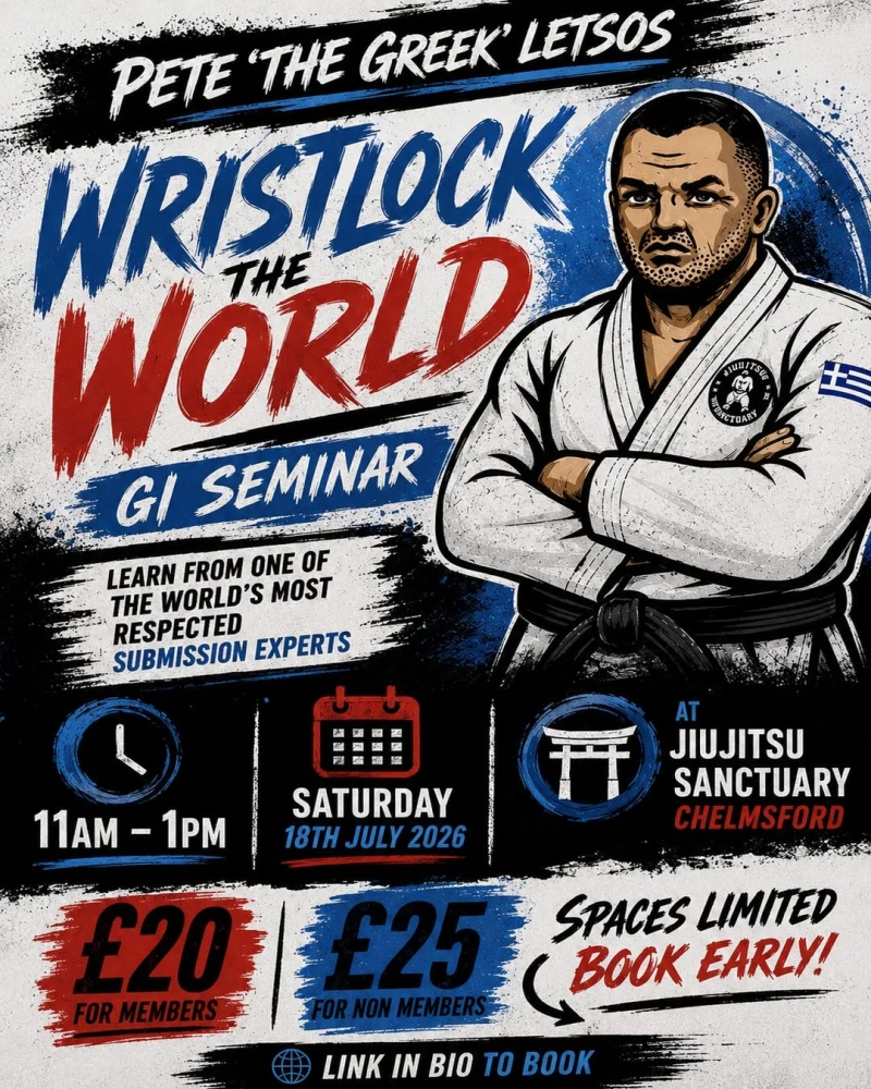 Pete the Greek - Wristlock the World Gi Seminar