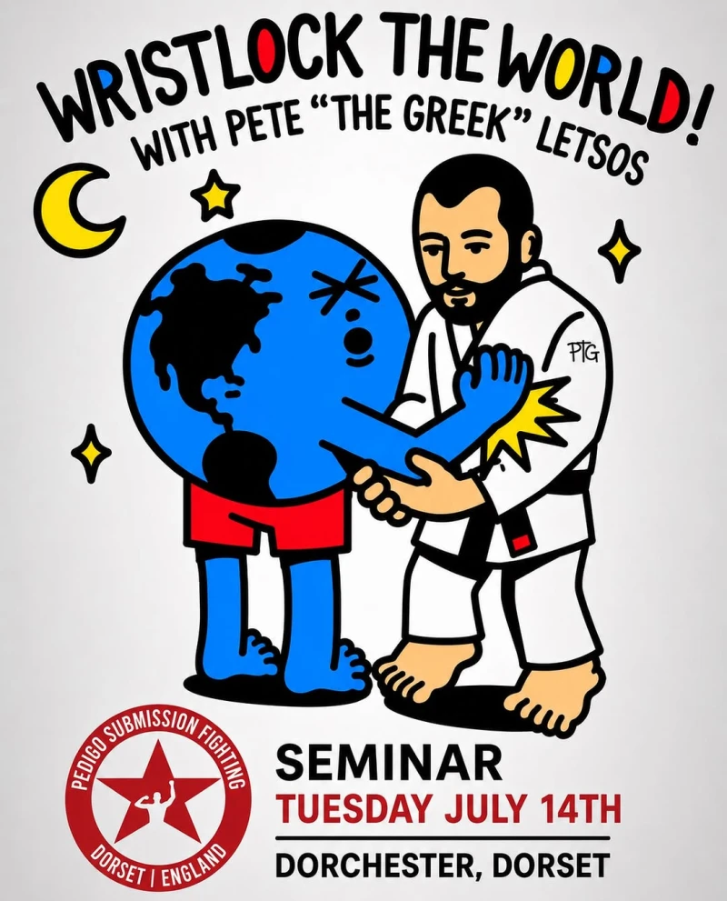 Pete the Greek - Wristlock the World Seminar