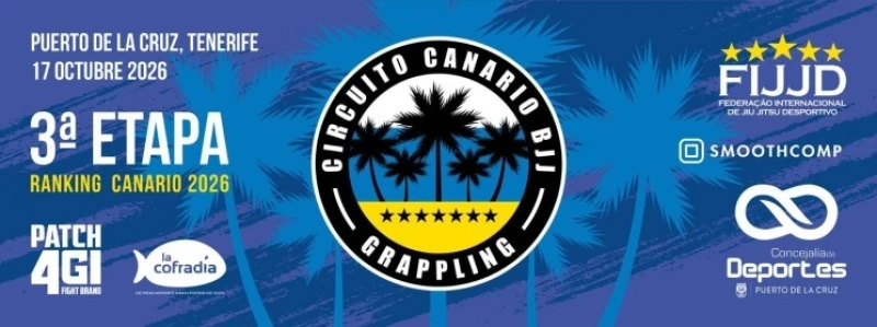 CIRCUITO CANARIO DE BJJ 2026 - 3ª ETAPA