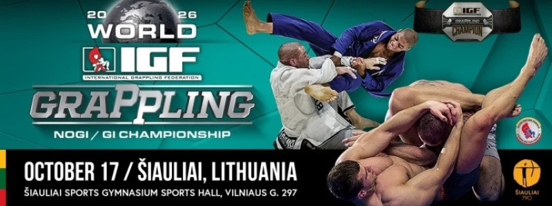 2026 IGF WORLD SUBMISSION GRAPPLING GI/NOGI CHAMPIONSHIP