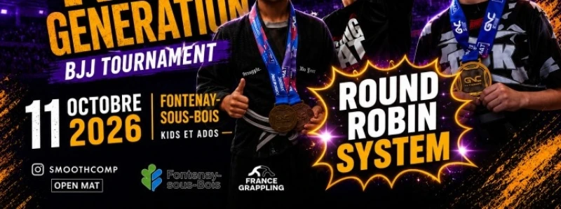 GNC NEXT GENERATION II - BJJ AND GRAPPLING TOURNAMENT KIDS ADOS
