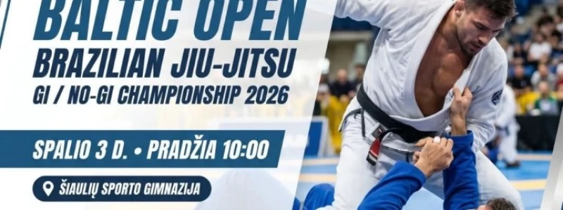 BALTIC OPEN BRAZILIAN JIU-JITSU GI/NO GI CHAMPIONSHIP 2026