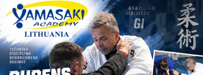2026 LIETUVOS YAMASAKI BJJ AKADEMIJOS RUDENS STOVYKLA