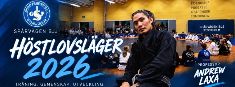 SPÅRVÄGEN BJJ HÖSTLOVSLÄGER 2026