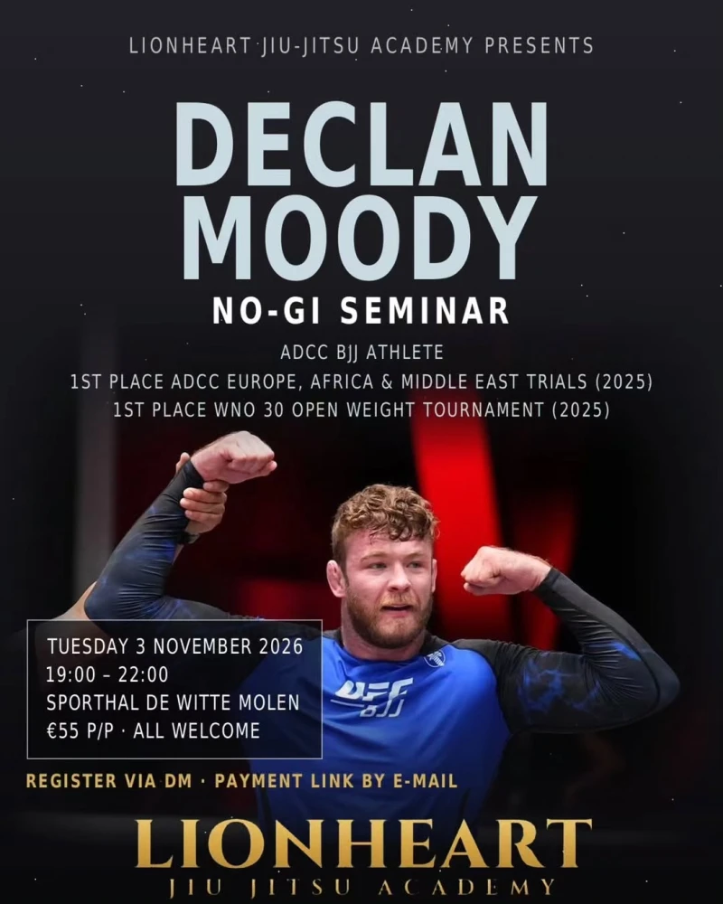 Declan Moody no-gi seminar