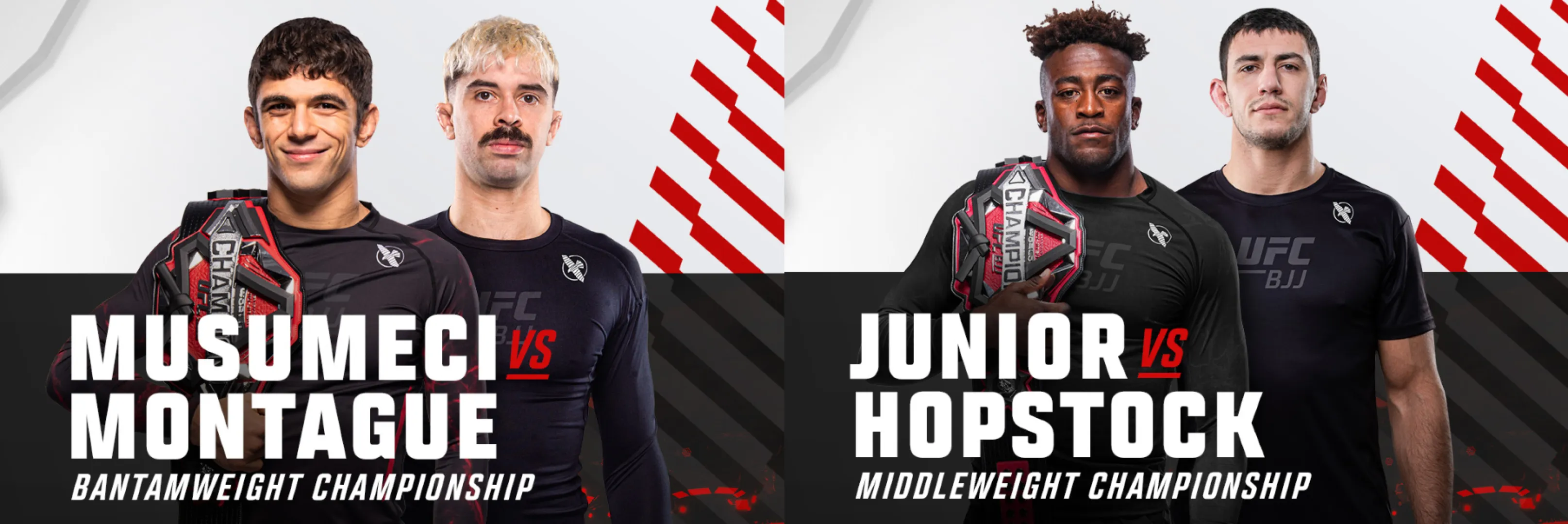 Shay Montague and Tarik Hopstock Set for UFC BJJ 5