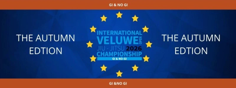 INTERNATIONAL VELUWE OPEN JIU JITSU CHAMPIONSHIP 2026 GI & NO GI THE AUTUMN EDTION